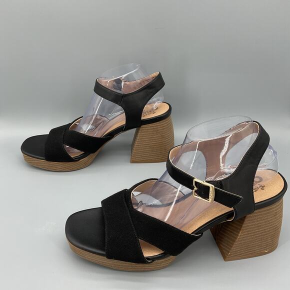 NEW Dr. Scholl’s Women’s Mariah Ankle Strap Sandals Black Size 11M - Picture 2 of 11